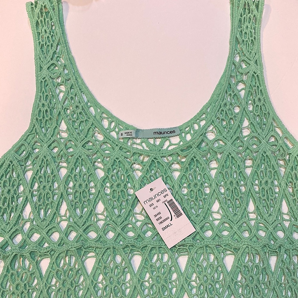 NWT Maurice’s Crochet Top- Size Small